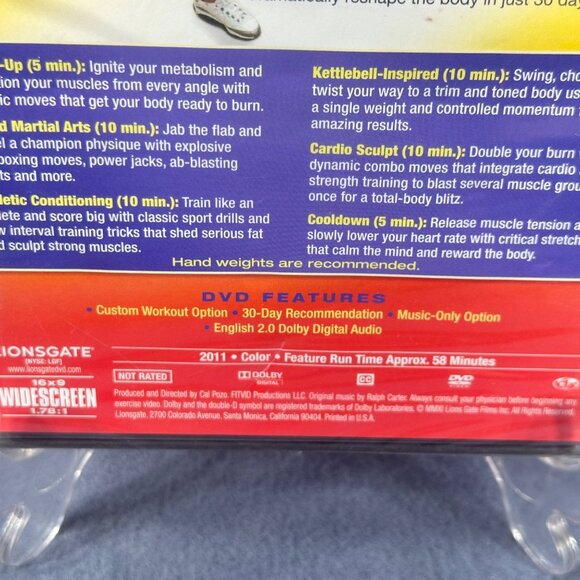 Lionsgate Denise Austin Sculpt & Burn Body Blitz DVD New - Picture 7 of 8